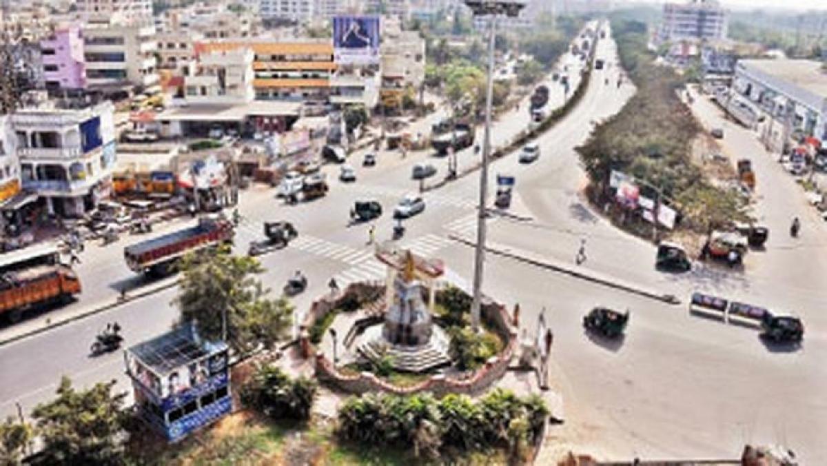 Gollapudi to Ramavarappadu Ring Road | Aerial View of Inner Ring Road from  Gollapudi to Ramavarappadu Road | By Our AndhraFacebook