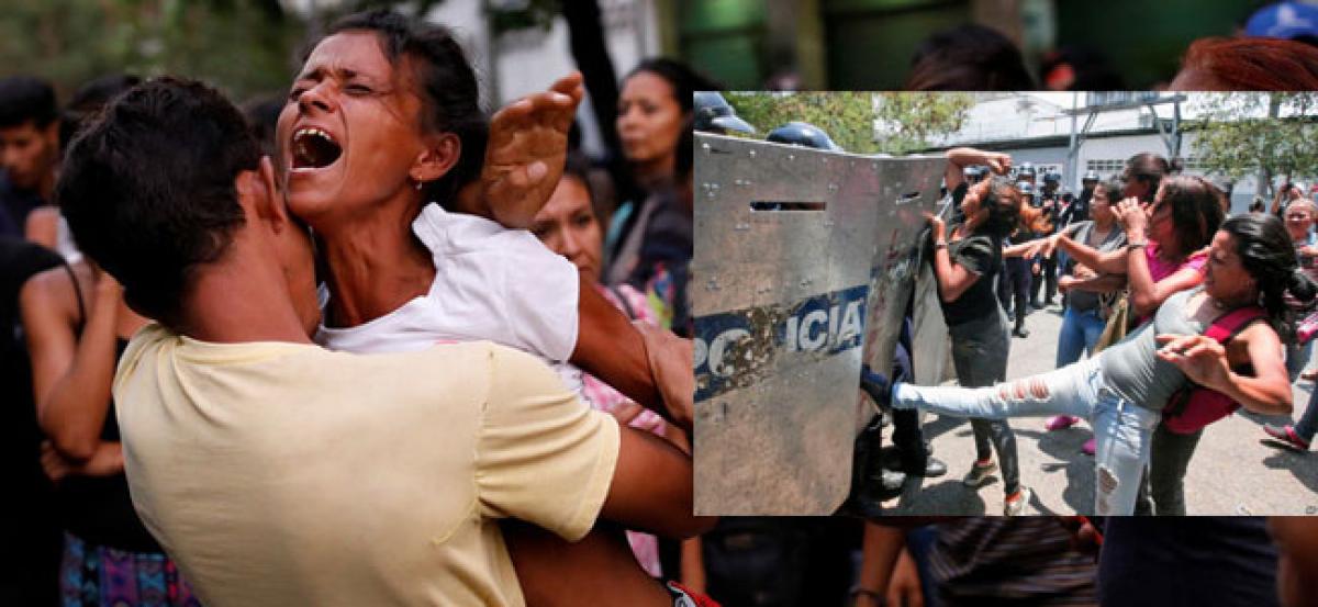 68 killed in riot, fire at Venezuela prison