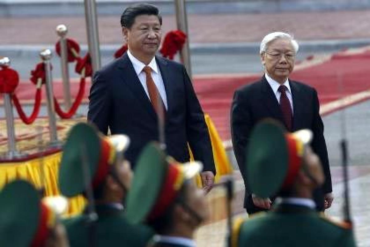 Chinese president Xi Jingping in Vietnam to better ties