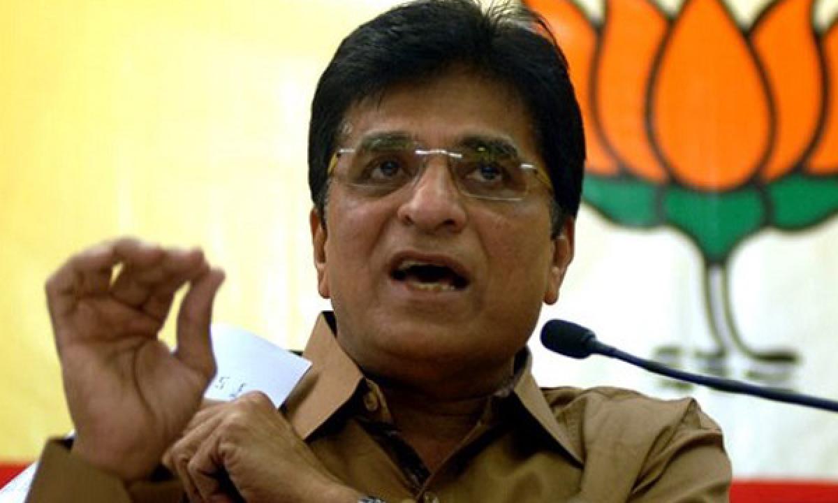 BJP MP Kirit Somaiya alleged that Shiv Sena workers tried to kill him