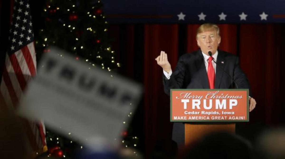 Protests against Donald Trump’s ‘racism’ at Trump Tower building