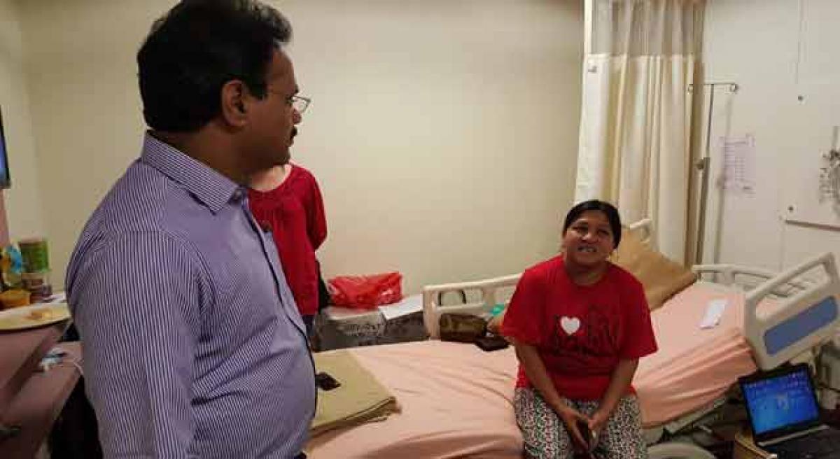 Filipino nurse gets Hyd healing touch