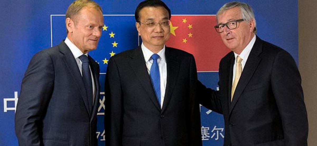 Implement Paris pact fully: Juncker urges EU, China