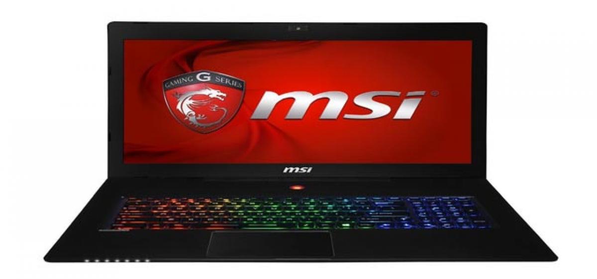 MSI launches new range of 4K laptops In India