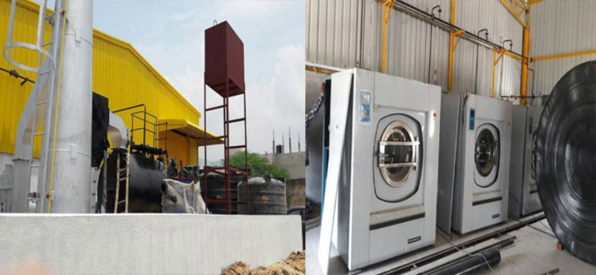Andhra Pradeshs first mechanised laundry ready