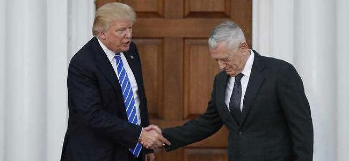 Trump to nominate retired Marine Corps James Mattis for defence secretary