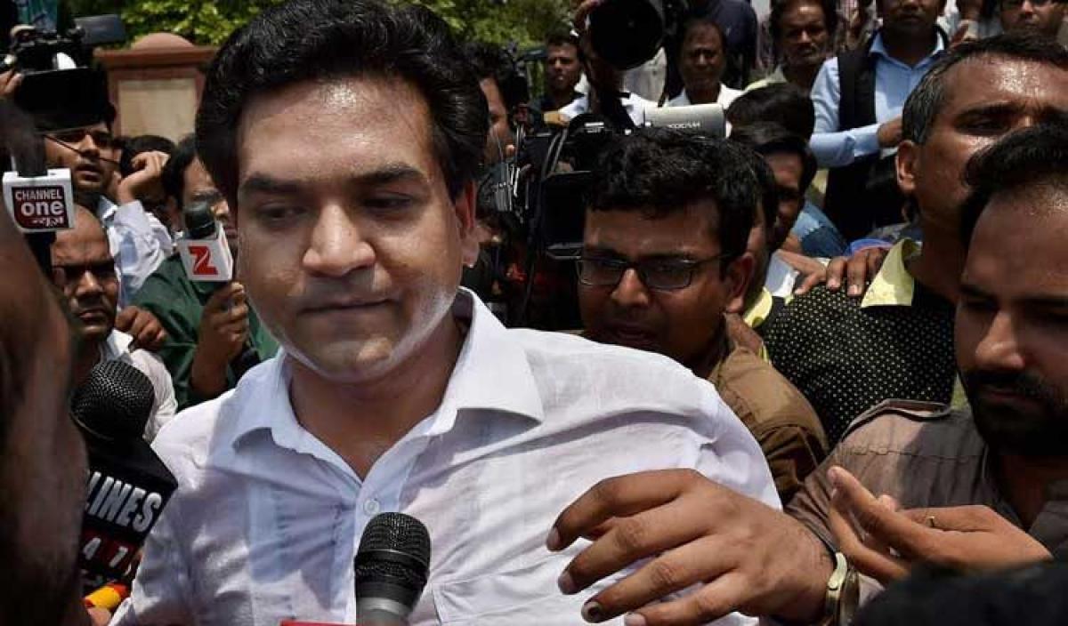 Mishra visits CBI office to file complaint against Kejriwal, AAP leaders