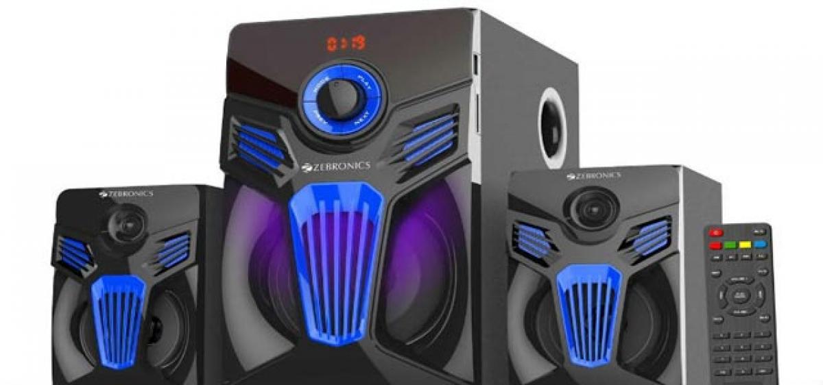 Zebronics launches new speaker at 3,131
