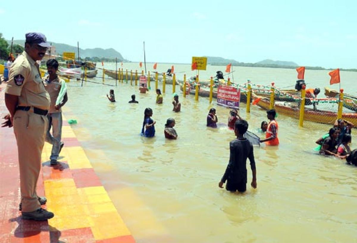 Gollapudi Ghat provides serene atmosphere