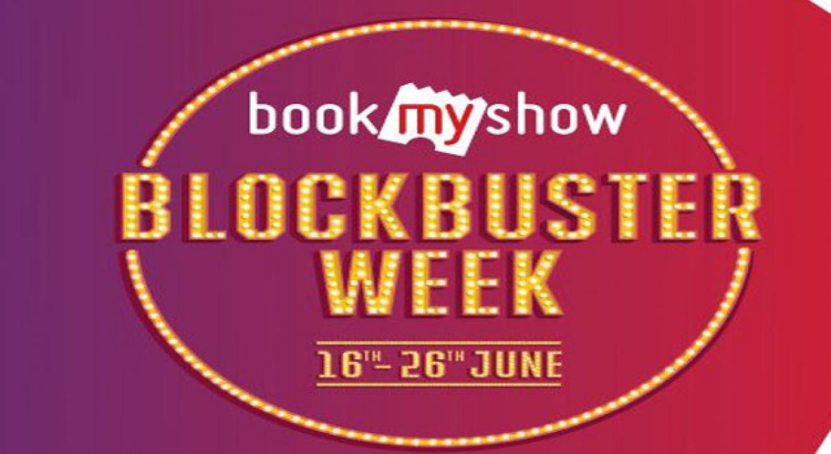 BookMyShow now live with its Blockbuster Week