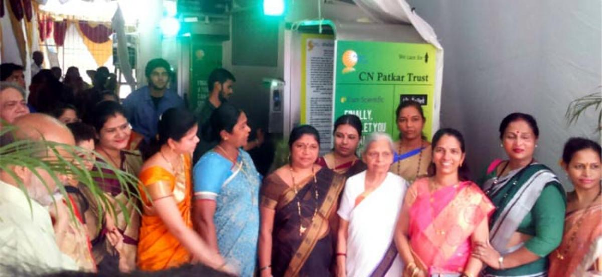 Private trust installs e-toilets for women in Dombivali