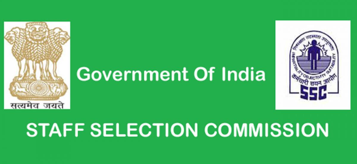 No change in staff selection Commission CGL tier I Examination.