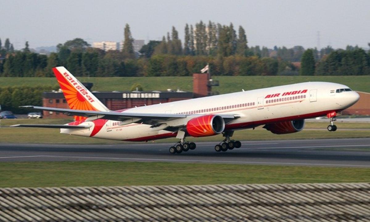 Viennas water cannon salute to passengers of Air Indias maiden flight