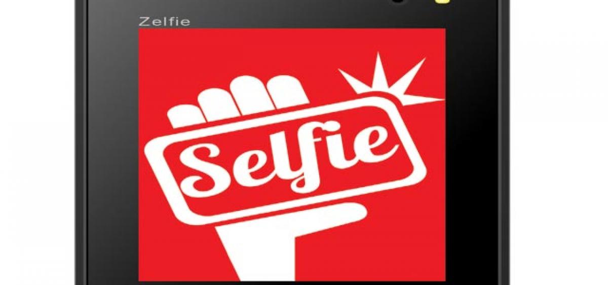 A feature phone for selfie lovers