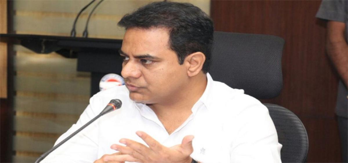 KTR bats for Sircilla district