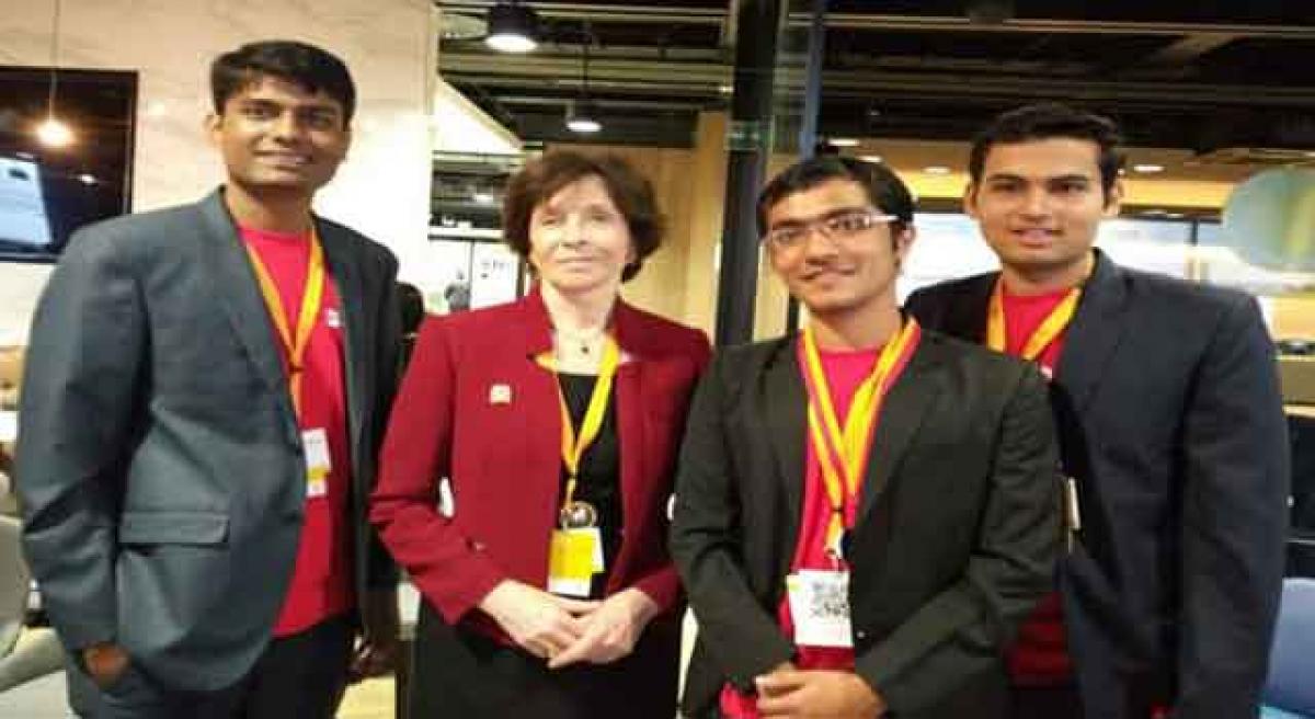 IIT KGP representing India at Shell Ideas360