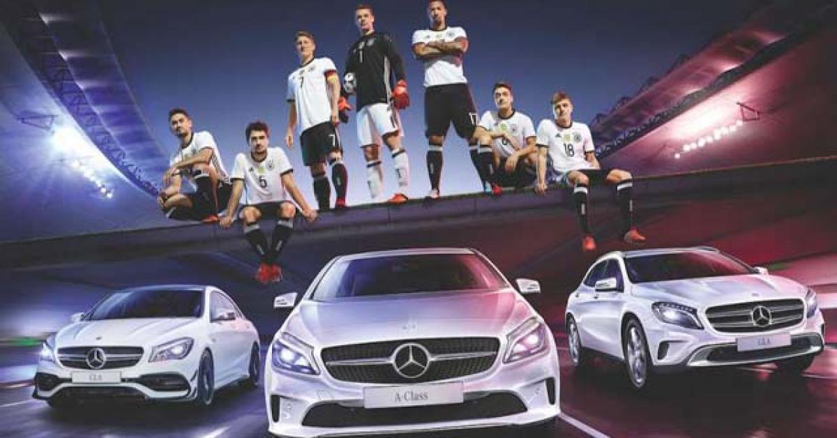 Mercedes for sports fans 