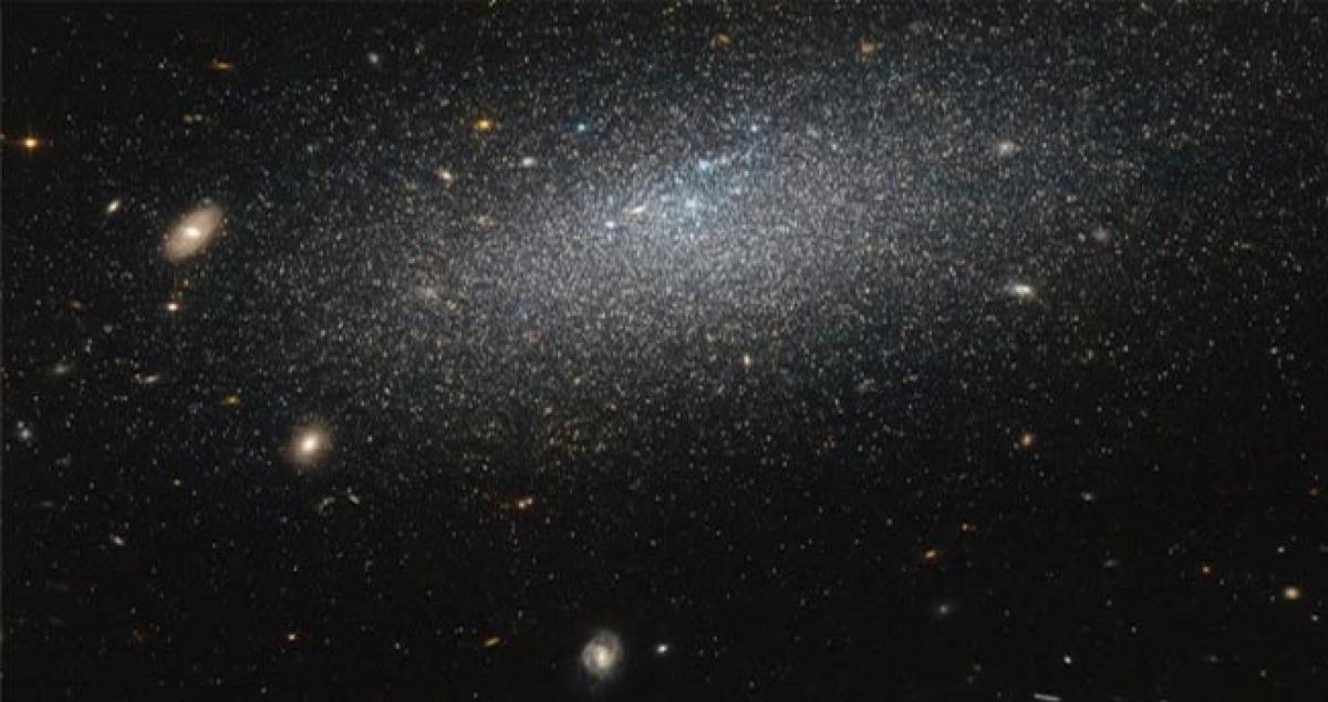 Hubble Space Telescope uncovers mysterious solitary dwarf galaxy messier than cosmic cousins