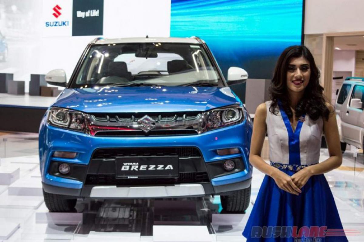 India-made Maruti Suzuki Vitara Brezza debuts at Indonesia Auto Show