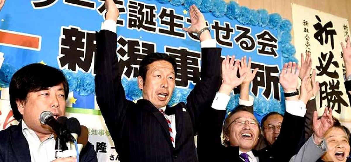 Anti-nuclear politician wins regional election in Japan