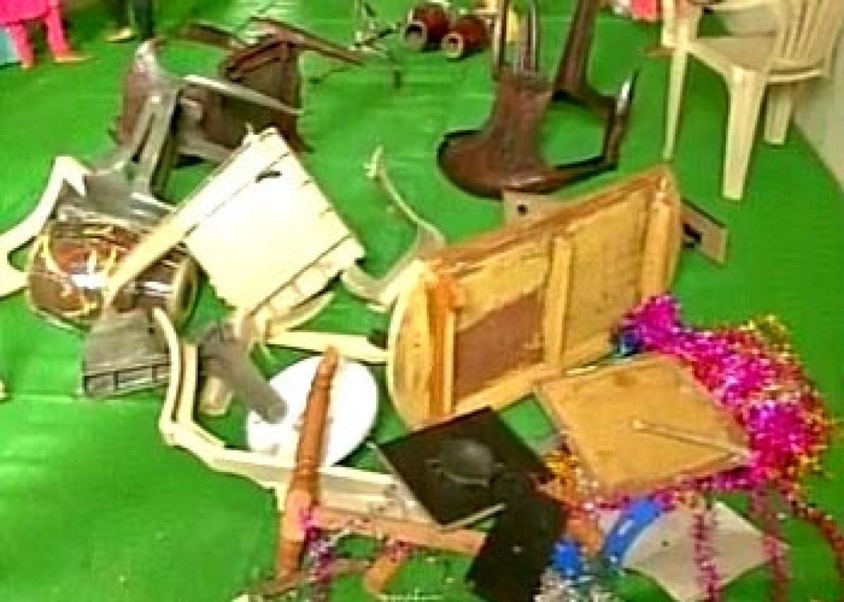 Raipur: Five injured as mob chanting Jai Sri Ram vandalises church