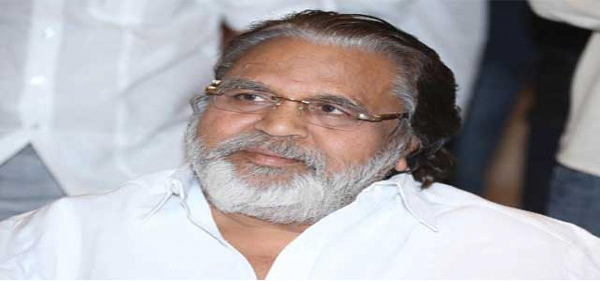 Veteran filmmaker Dasari hospitalised