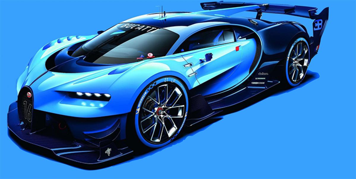 Bugatti Vision Gran Turismo revealed