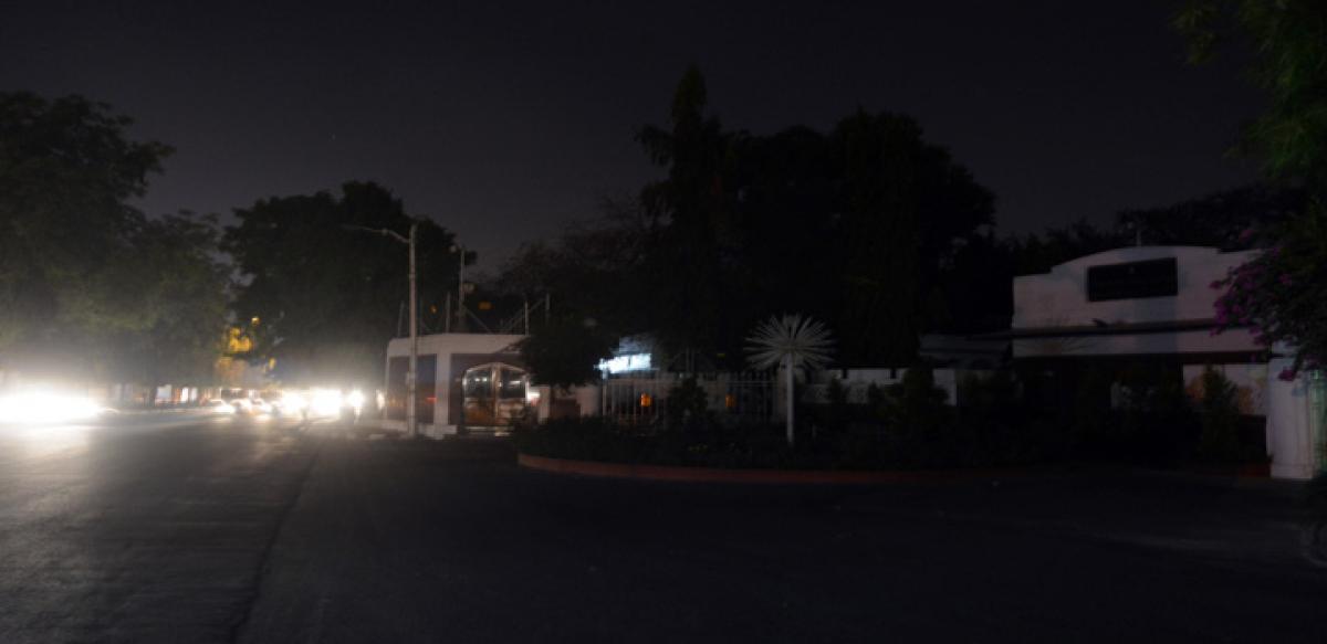 Hyderabad turns off lights for an hour