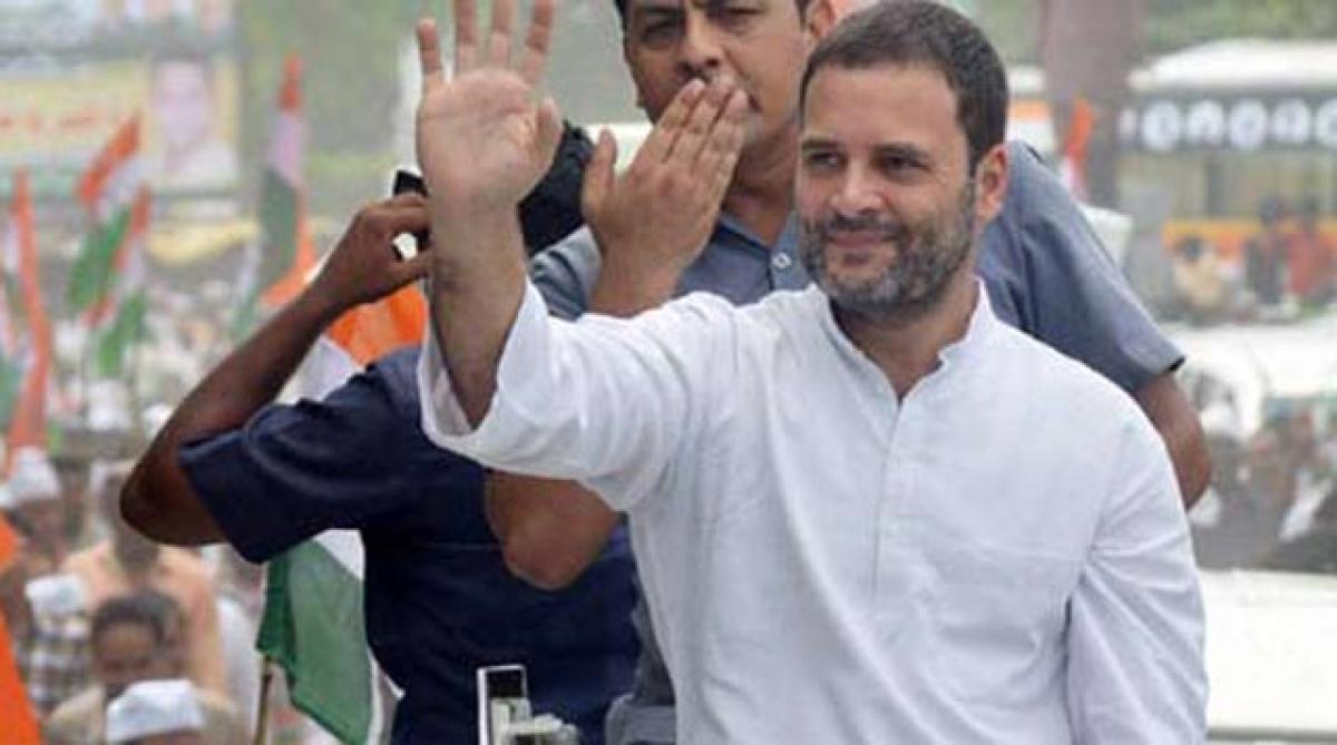 Narendra Modi avoiding farmers as his 15L suit will get dirty: Rahul Gandhi