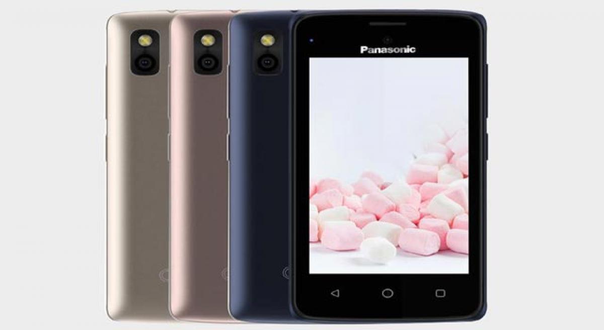 Panasonic launches new smartphone at Rs. 3,199.