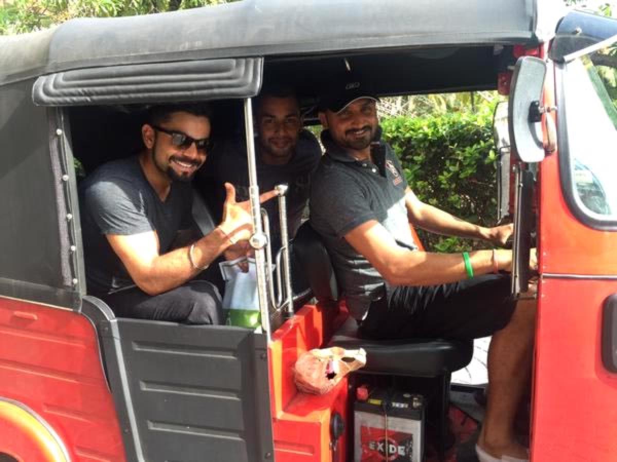 Team India enjoys a day off in Colombo