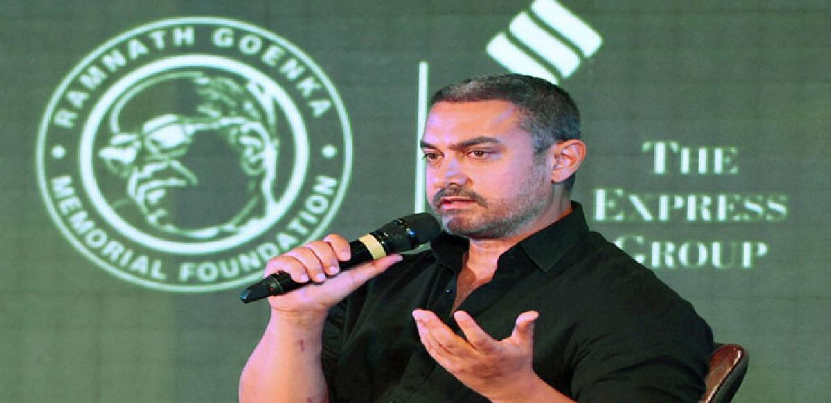 Aamir joins debate on intolerance