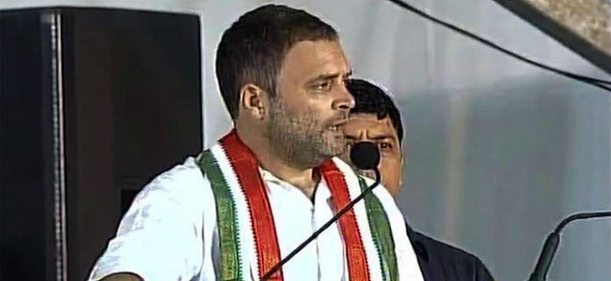 Modi, KCR both failed to provide jobs, says Rahul Gandhi