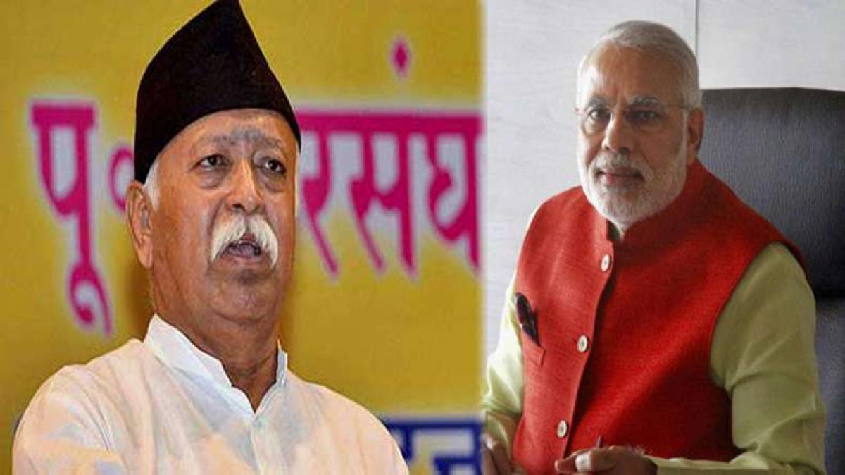 RSS praises Modi government, calls for unity