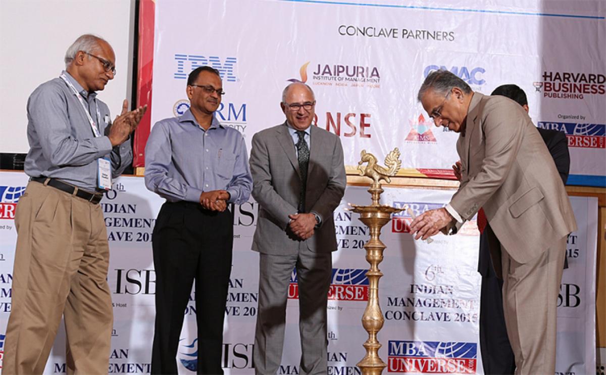 Indian Management Conclave Commences at ISB