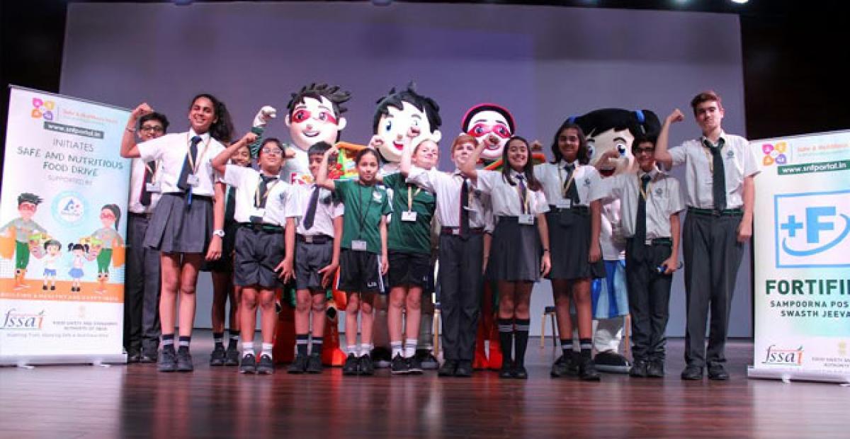 FSSAI conducts workshop on safe and nutritious food in Lancers International School