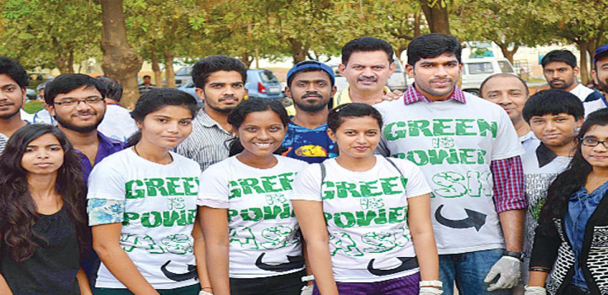 Youngsters set green example