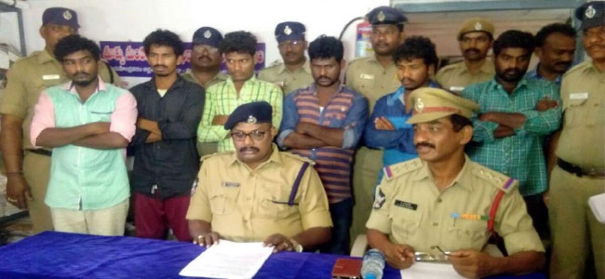 6 accused in murder case arrested