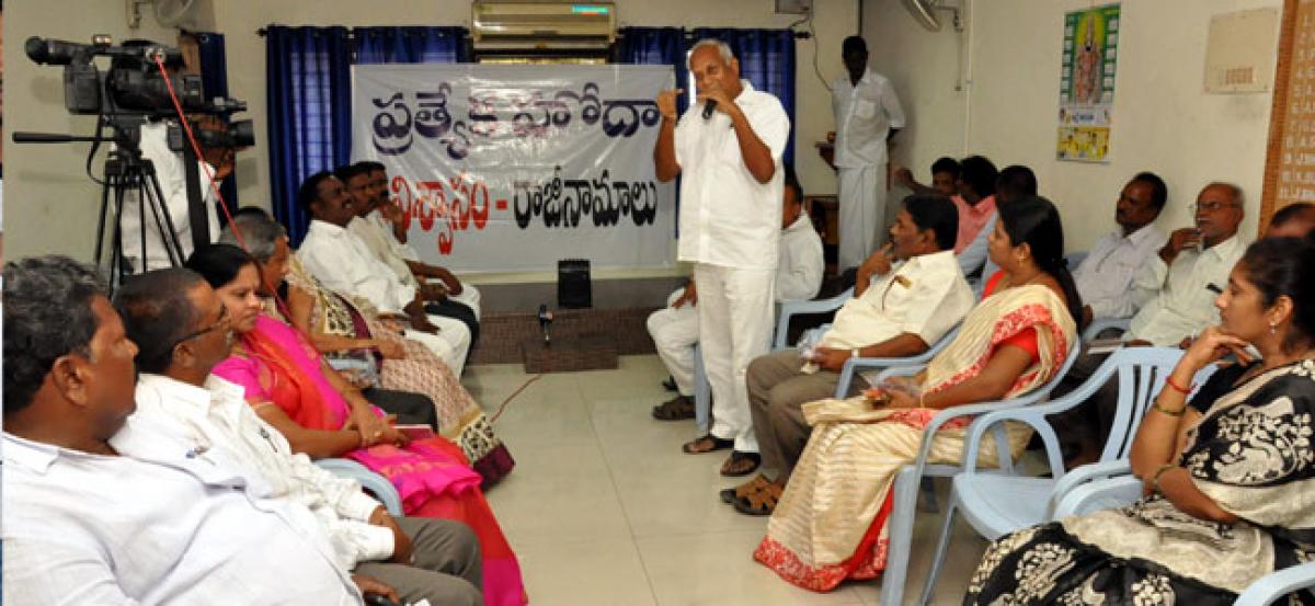 ‘No-trust vote by TDP, YSRCP for political gain’