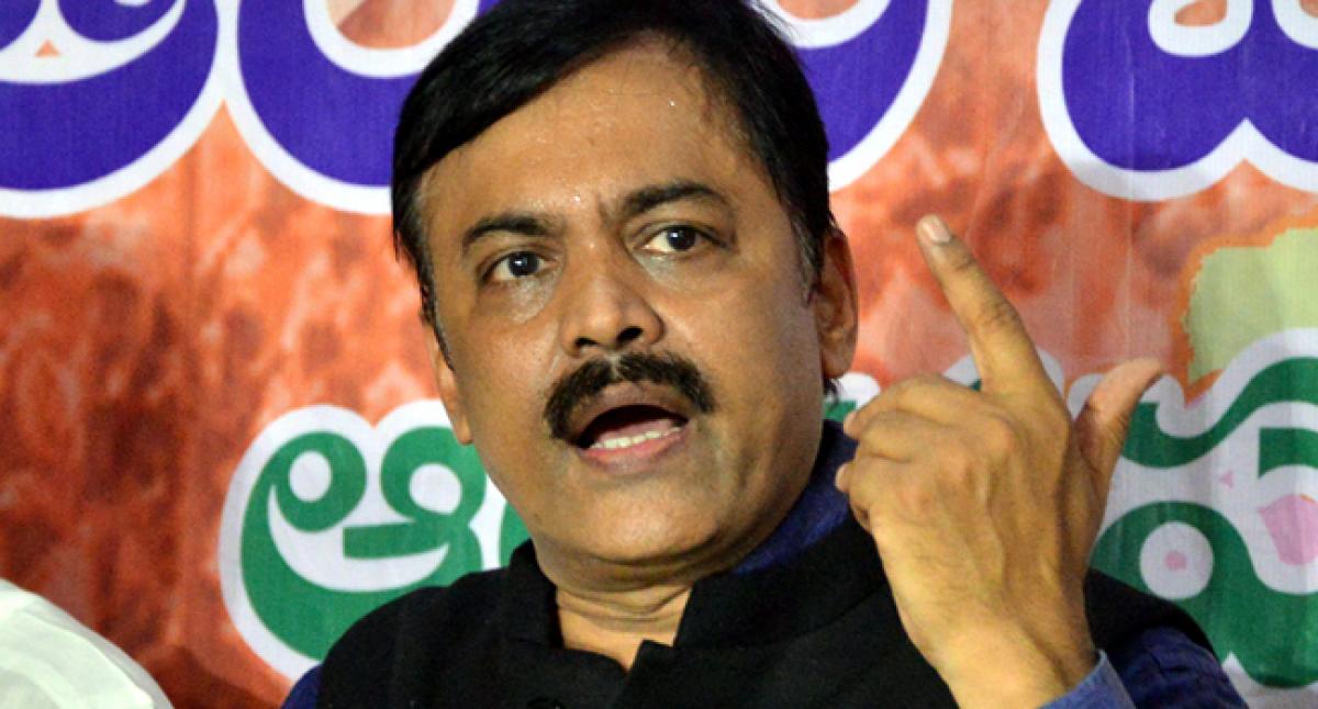 TDP indulging in false propaganda, says GVL Narasimha Rao