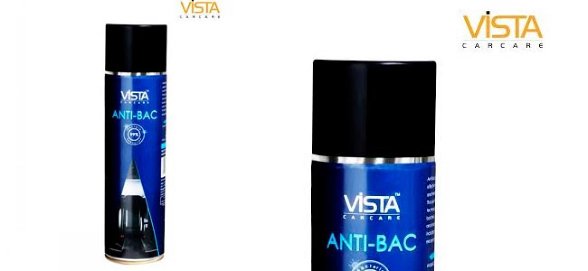 Vista Antibac, for car interiors by Resil Chemicals Private Limited