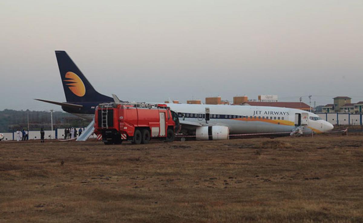 Goa Airport shut down after Jet Airways flight incident