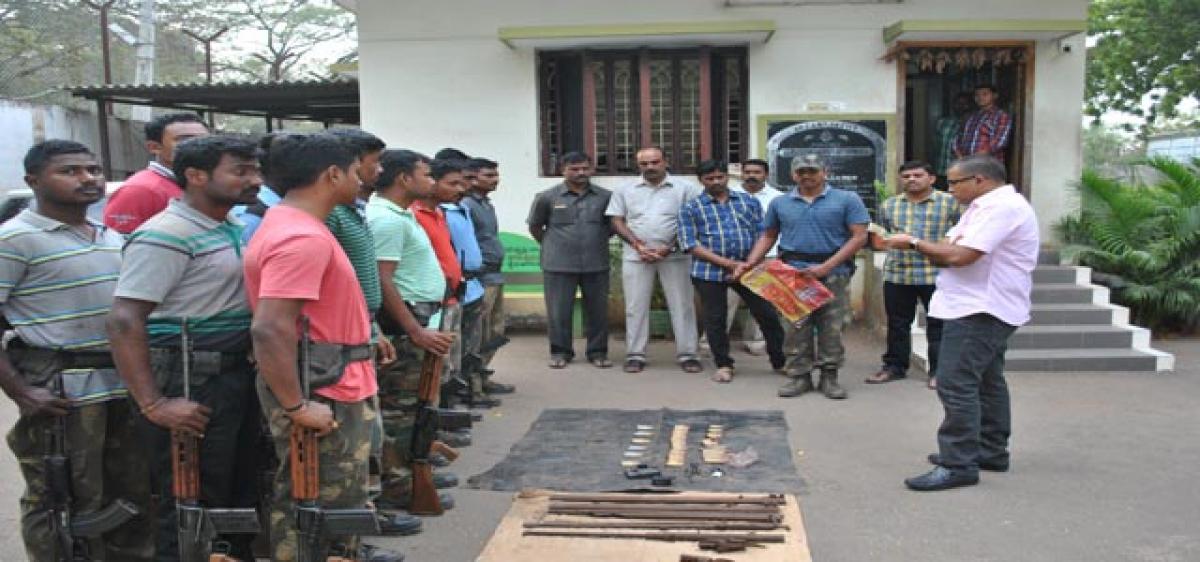 Maoist dump unearthed in Nallamala forest