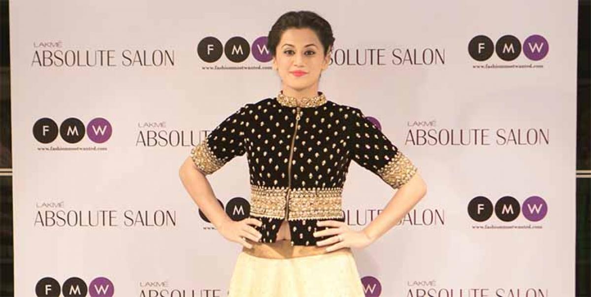 Wedding bells for Taapsee Pannu?