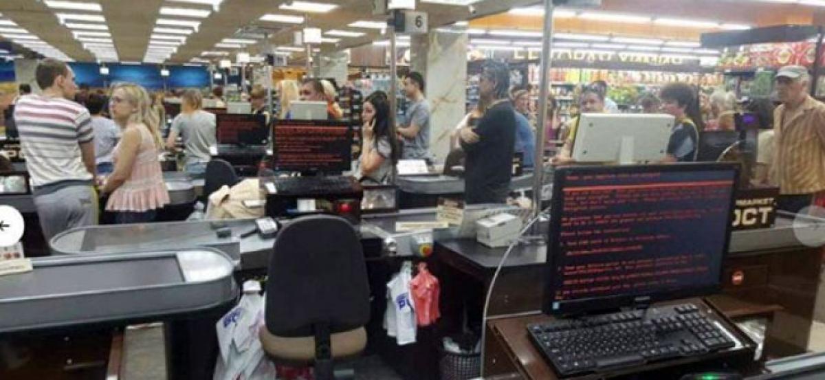 Global cyber attack hit Auchan payment terminals in Ukraine