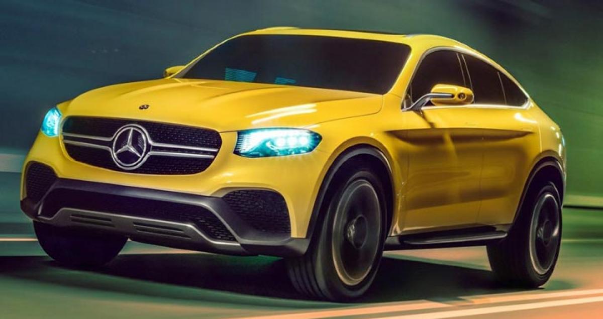 Mercedes-Benz reveals the GLC Coupe