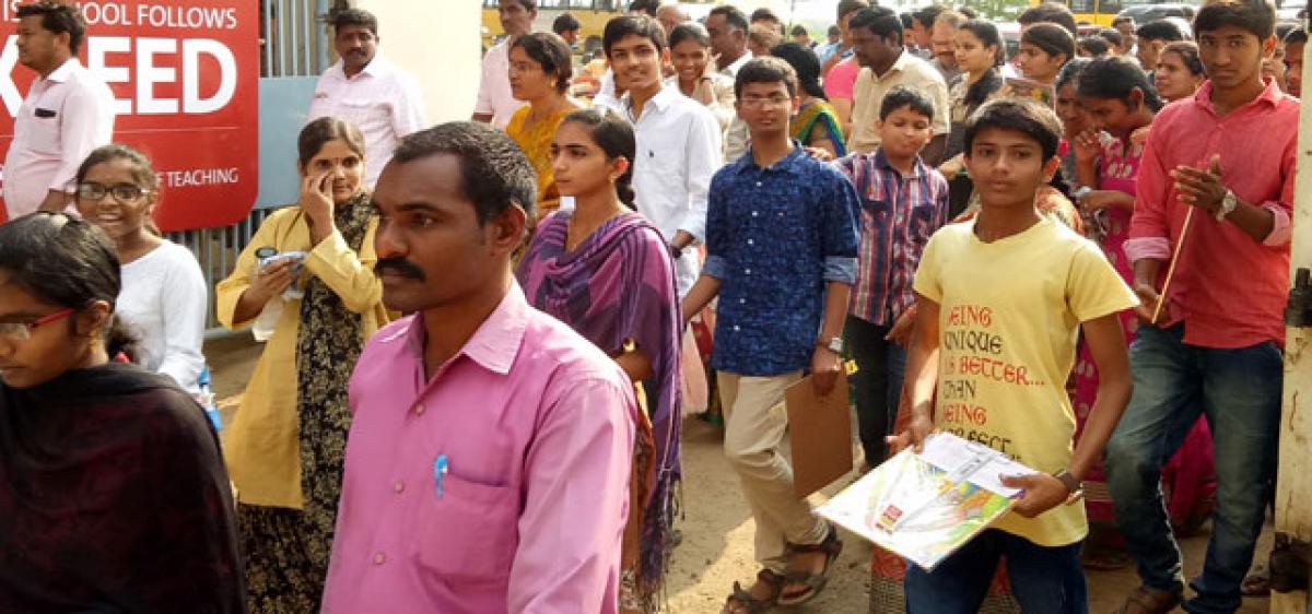 SSC exams begin, thousands take test