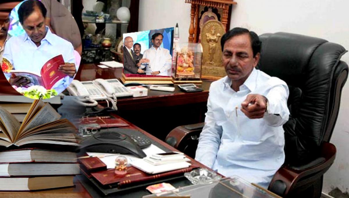 China tour effect, KCR buys books to develop Telangana?