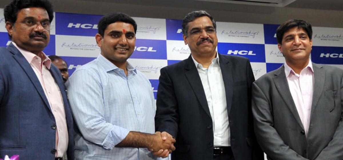 Lokesh wins big IT project for AP