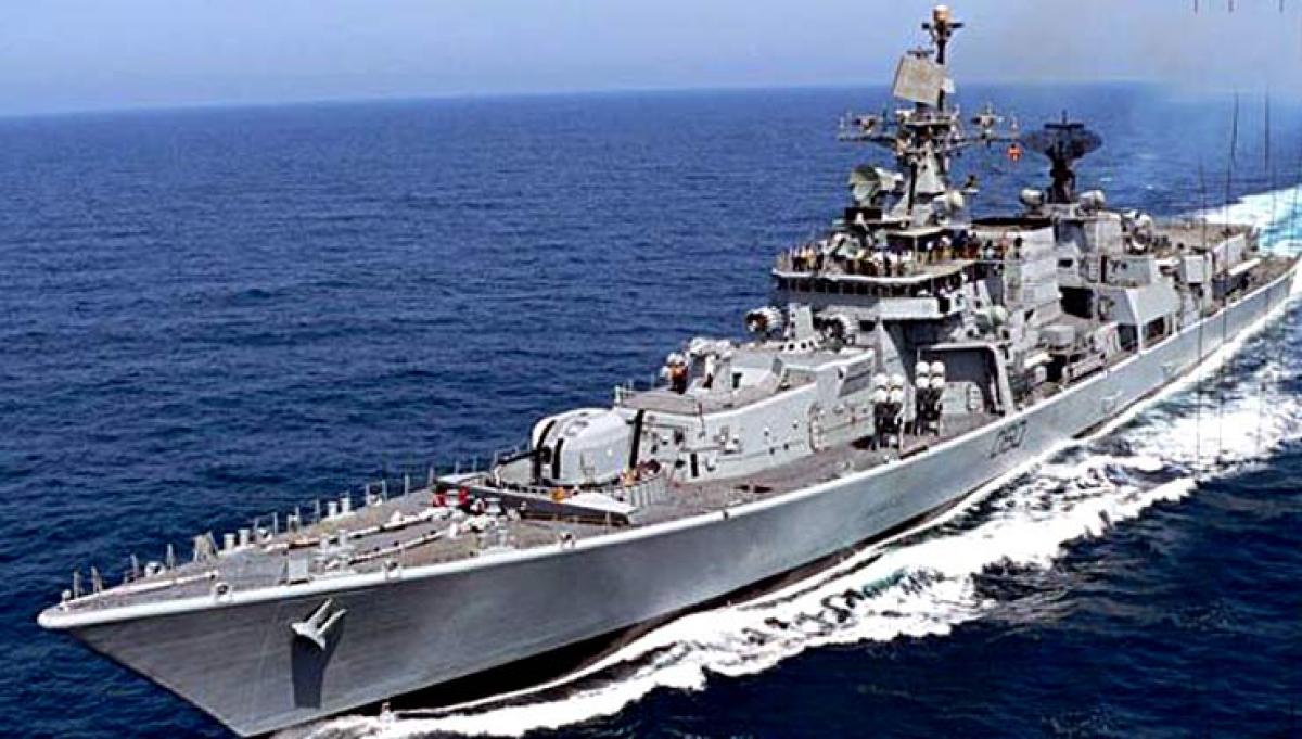 Two Indian Naval ships reach Kuwait